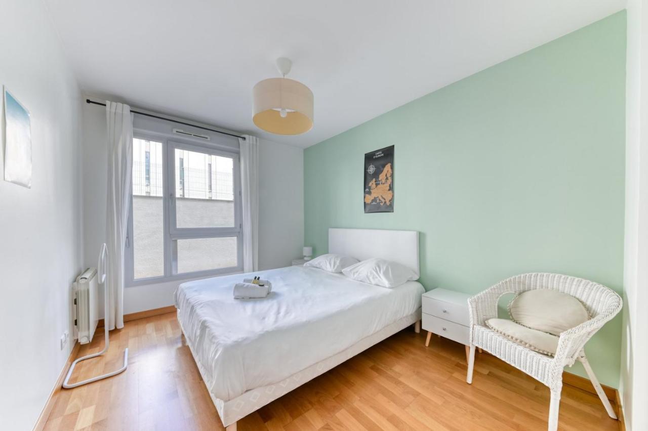 Appartement Residence Quartier Vilette Paul Bert Box Garage 里昂 外观 照片