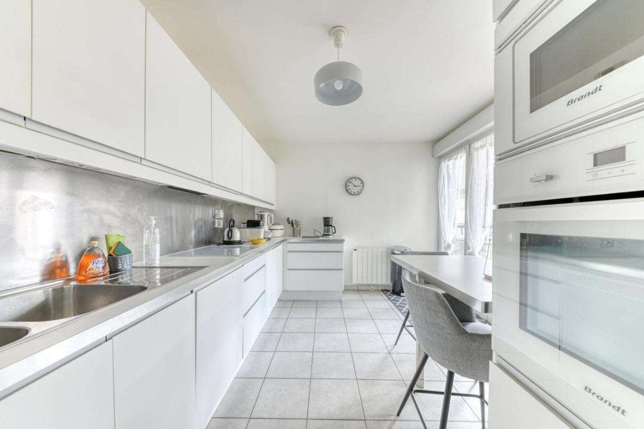 Appartement Residence Quartier Vilette Paul Bert Box Garage 里昂 外观 照片