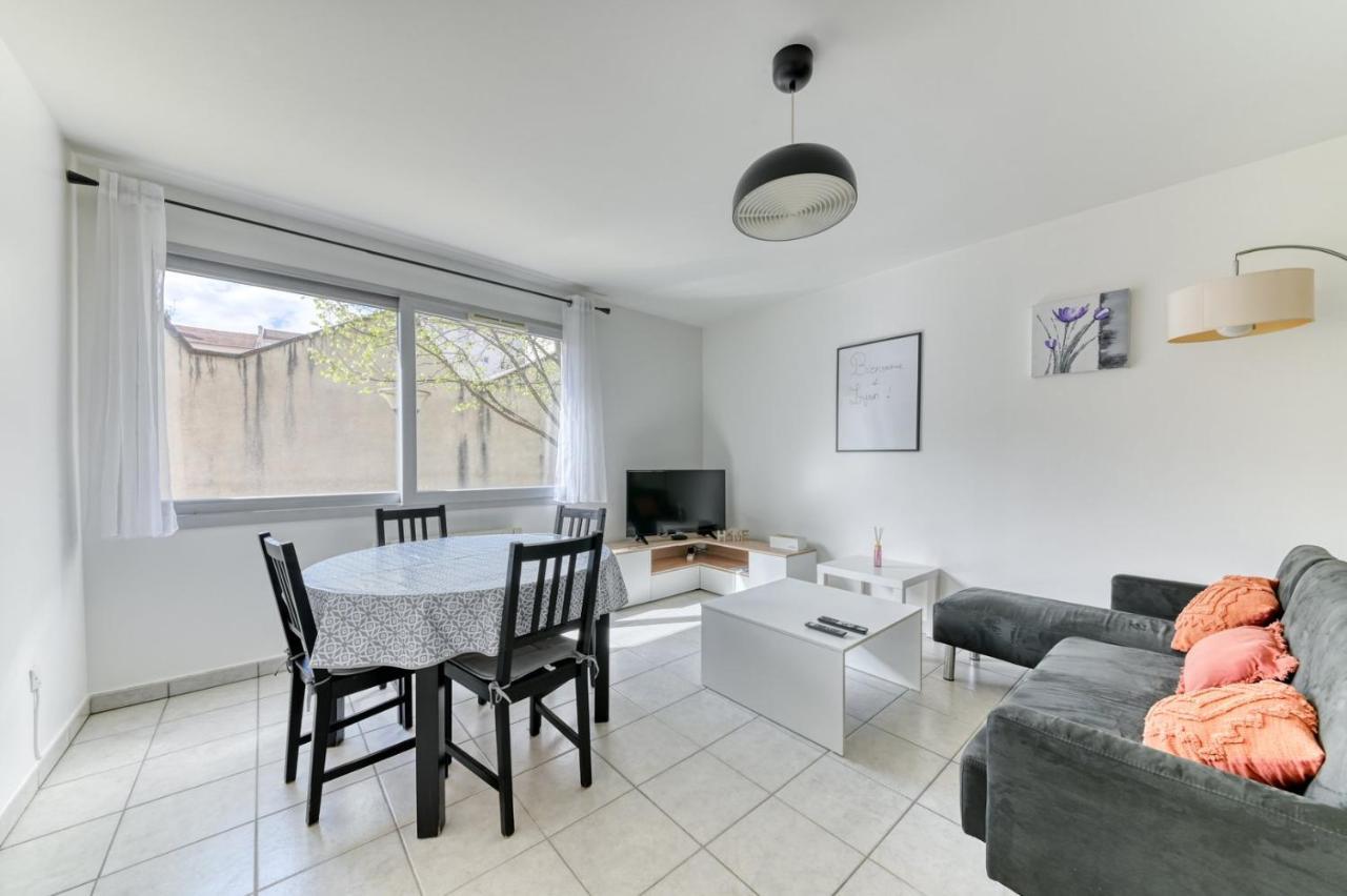 Appartement Residence Quartier Vilette Paul Bert Box Garage 里昂 外观 照片